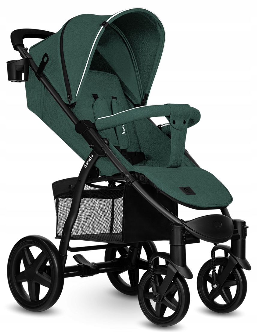 WÓZEK SPACEROWY LIONELO ANNET PLUS FOLIA UCHWYT GREEN FOREST EAN (GTIN) 5903771702805