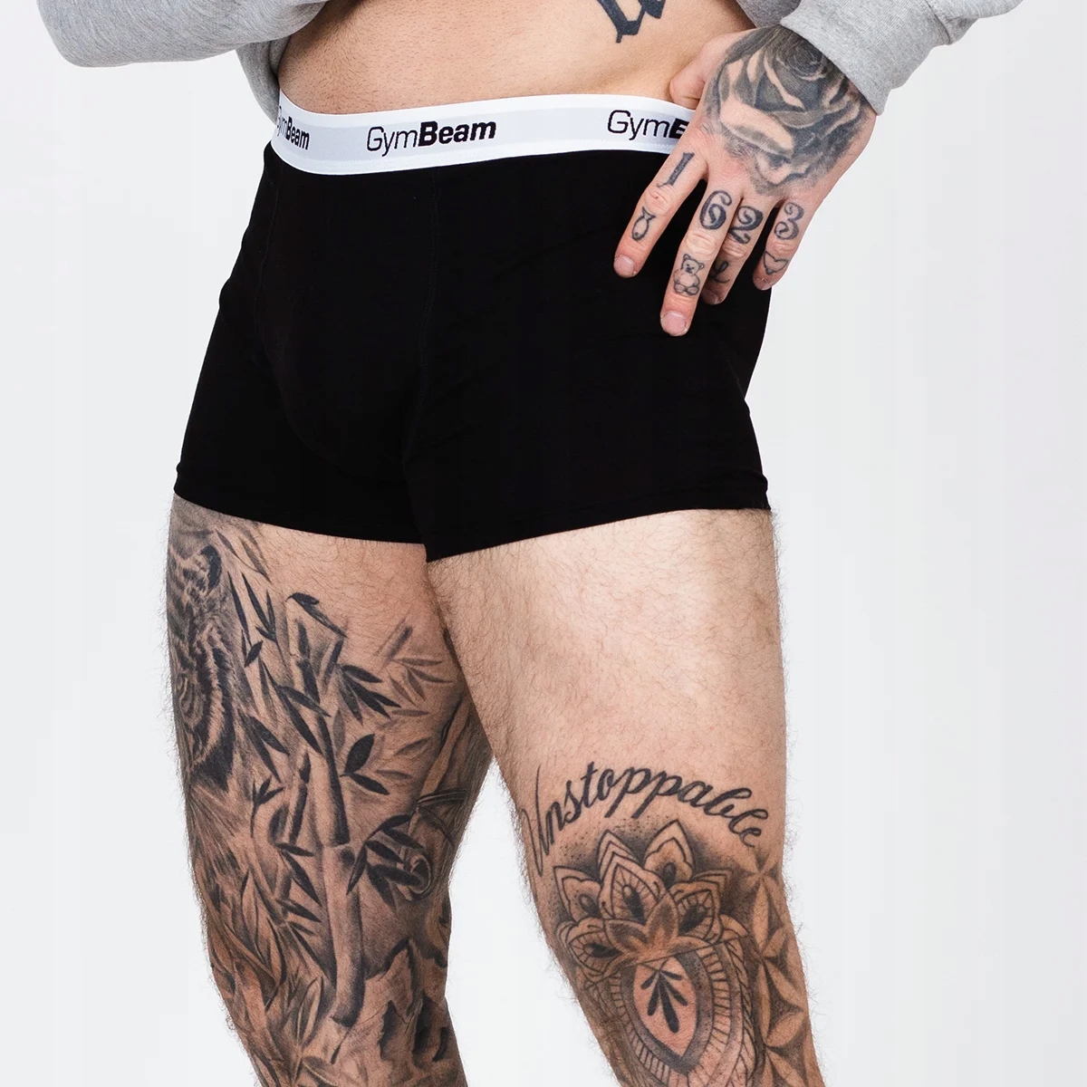 Bokserki Męskie Sportowe Zestaw 3PACK GymBeam XL