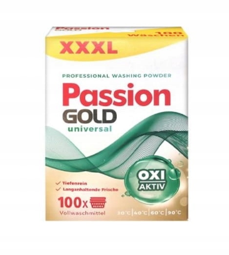 

Proszek do prania Passion Gold Universal 6kg 100 P