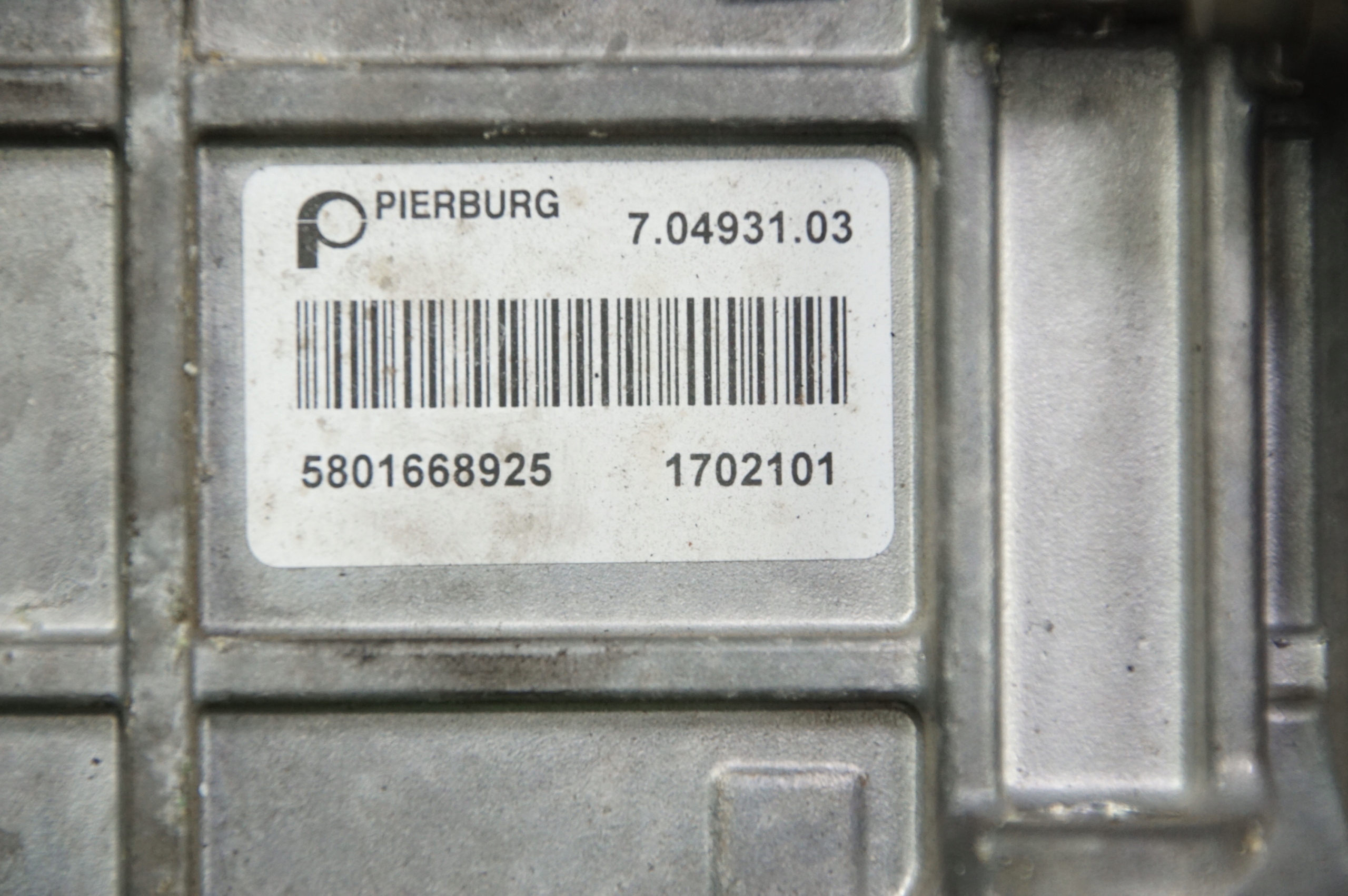 Radiatore / Raffreddatore EGR 5801668925 IVECO DAILY 50C35