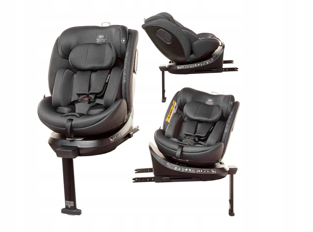 4BABY Fotelik Enzo-fix Fotelik Samochodowy Dla Dziecka 0-36 Kg Isofix 360°