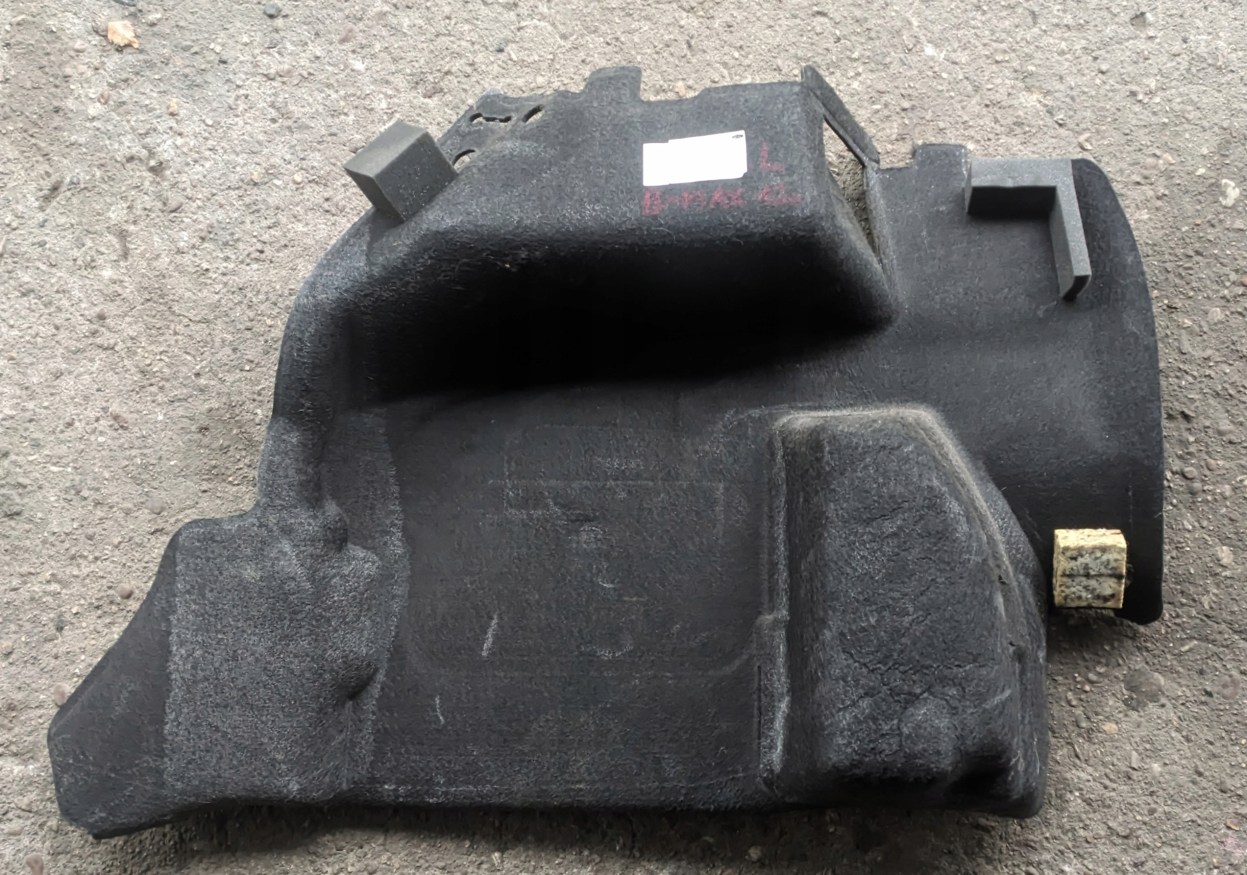 FORD B-MAX 12R 1.0 EB boot upholstery left rear part AV11-R31149-AH