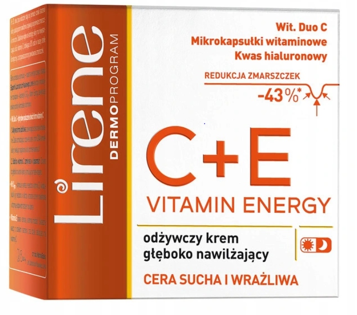 

Lirene Vit. Energy C+e krem nawilżający 50 ml