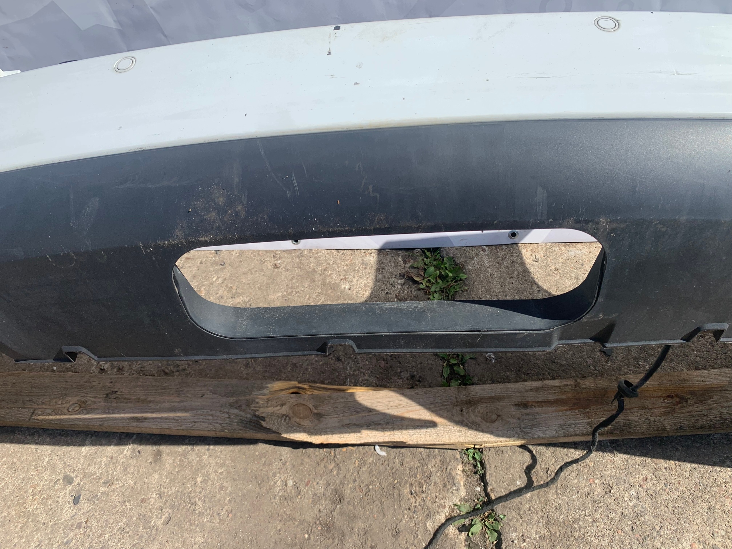 bumper rear part rear audi a6 c6 LY9C KOMBI AVANT PDC