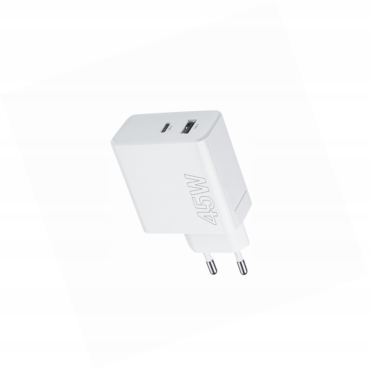 Szybka ładowarka 45W sama kostka 2 wejścia do Oppo Reno 7 5G (Global)