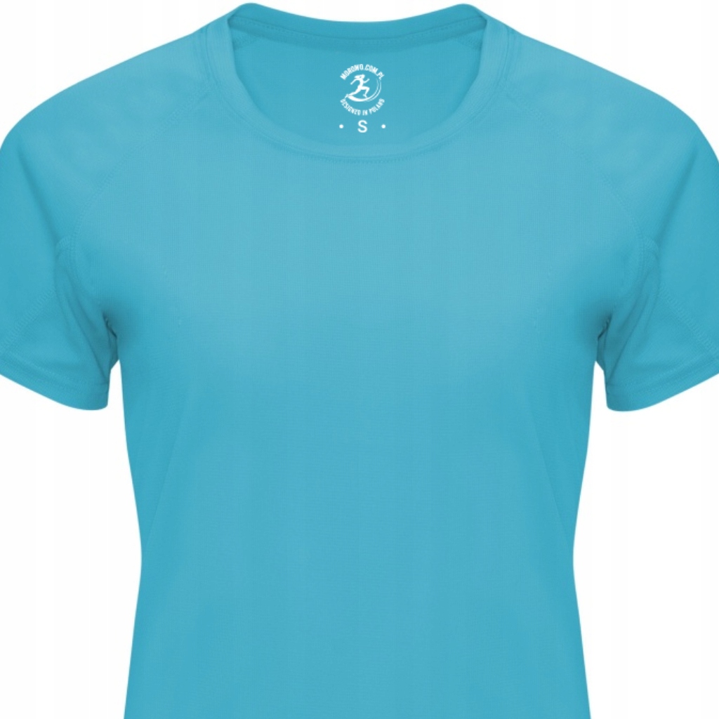 KOSZULKA TERMOAKTYWNA SPORTOWA DO BIEGANIA MOROWO DAMSKA TURKUS M EAN (GTIN) 5902557676163