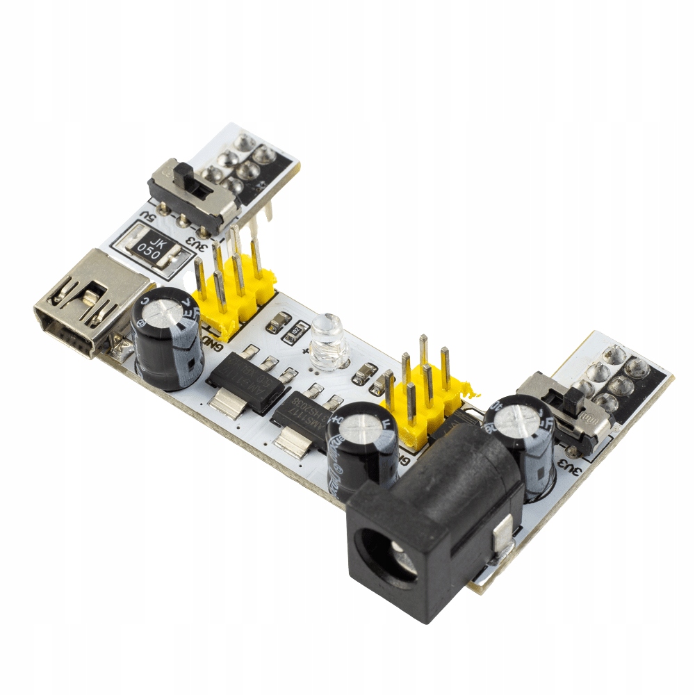 

Moduł zasilania do płytki stykowej 5V 3,3V MB102