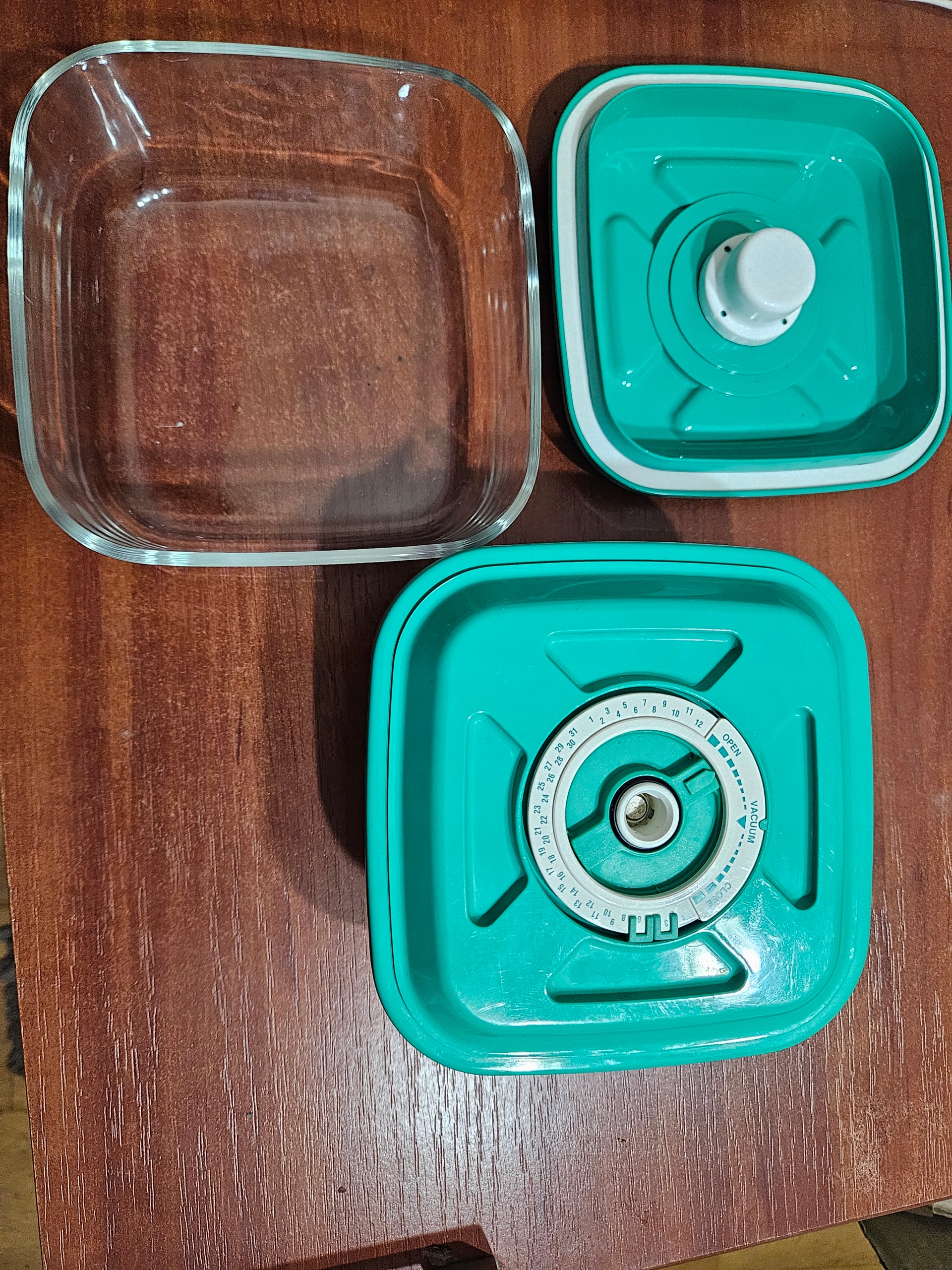 Pojemnik VacSy Zepter 15x15x6,5 cm