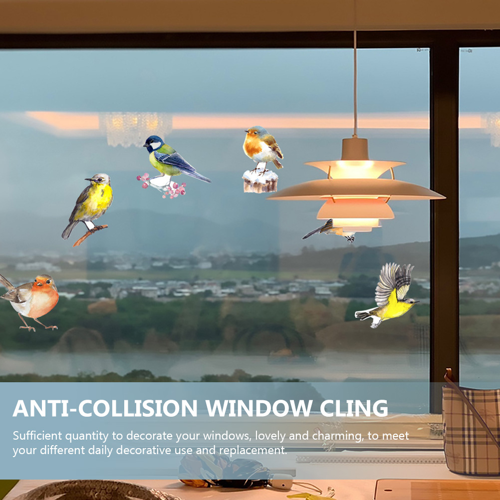 NAKLEJKA PRYWATNOŚCI NA OKNO PTAKI PRYZMATYCZNA EAN (GTIN) 4894931666420