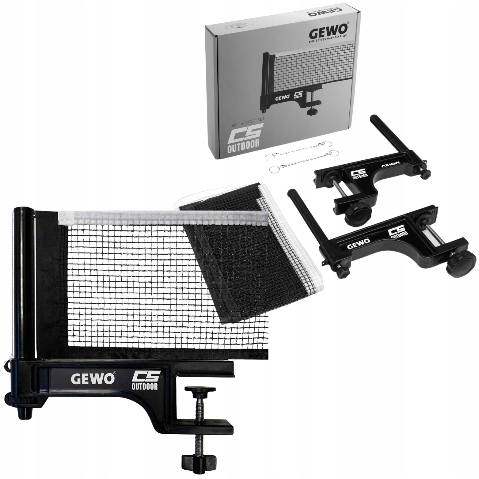 Siatka Do Tenisa Stołowego Do Gry Na Zewnątrz Do Ping Ponga Gewo Outdoor