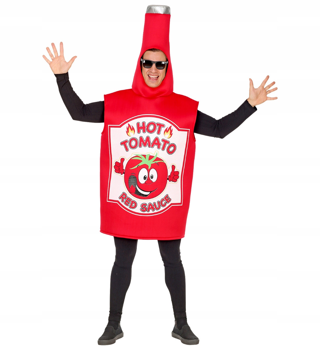 Kostým Kečup Převlek Láhev Kečup M/L