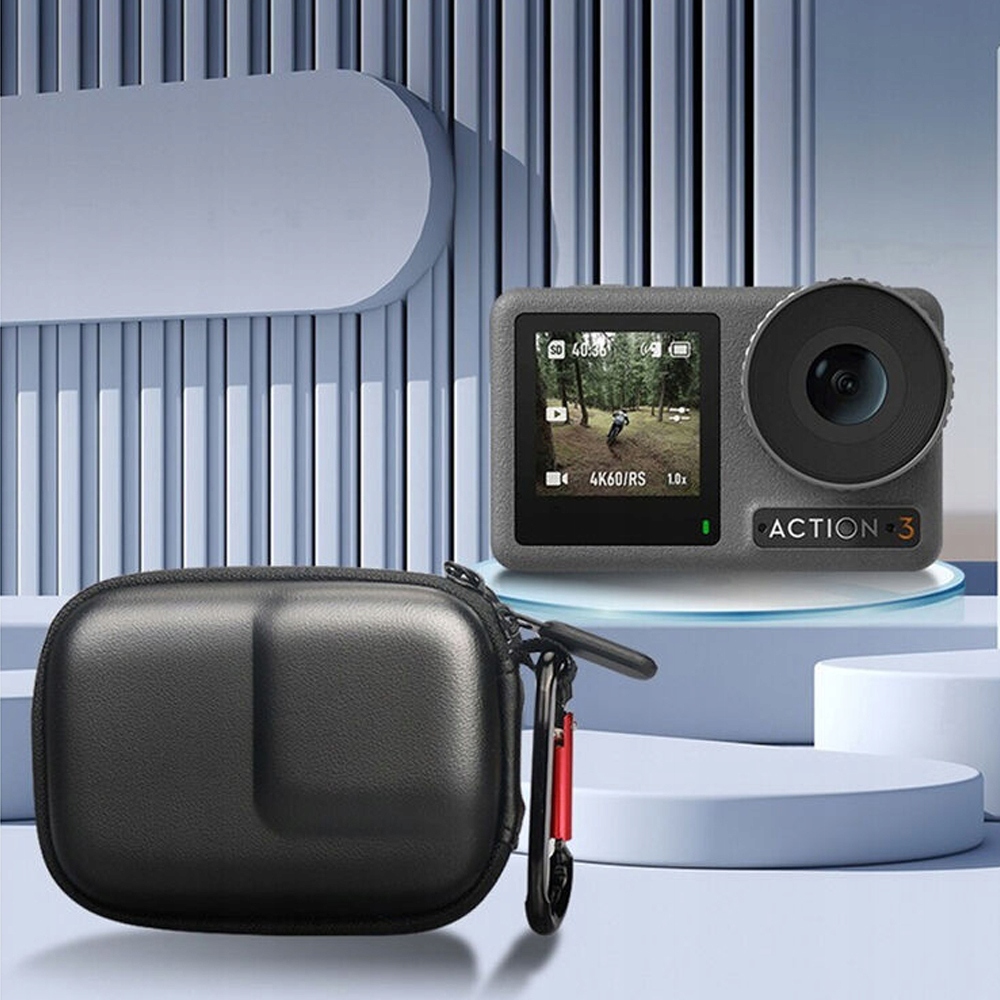 TWARDA SKORUPA FUTERAŁ NA KAMERĘ DO GO PRO HERO 12/11/10/9/8/7/(2018)/6/5 Kolor czarny