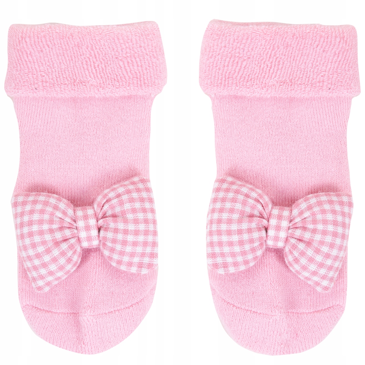 

Skarpetki Frotte z elementem 3D koralowe 20-22