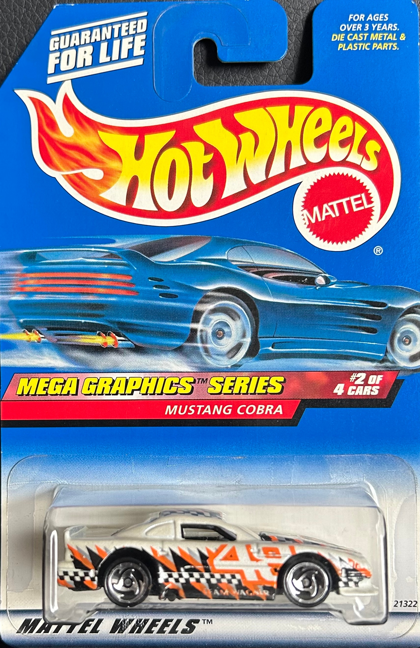 Hot Wheels Mustang Grafická řada Cobra Mustang