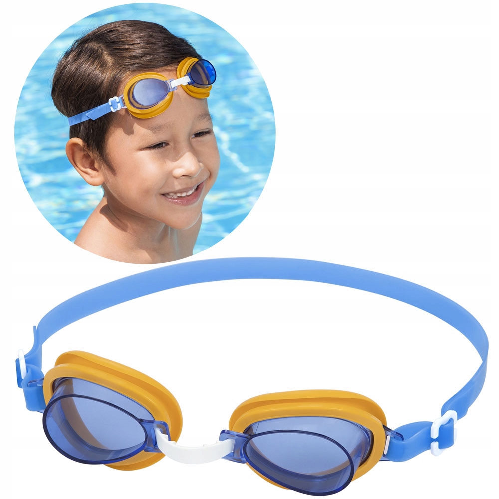 

Bestway niebieskie okulary do pływania 3+ 21002