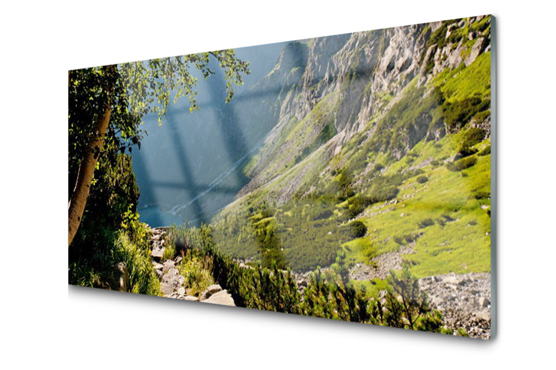 

Panel szklany Płytka Góra Las Natura 140x70