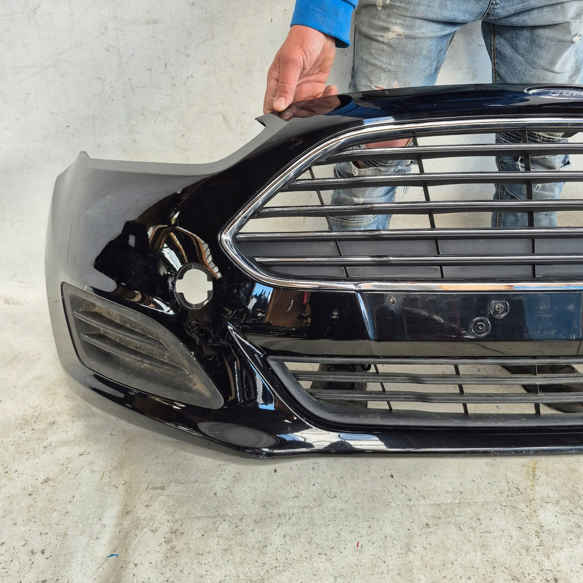 FORD FIESTA VII 7 MK7 LIFT 12-17 bumper front front