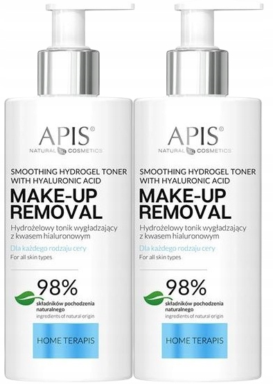 2 kusy Hydrogelové tonikum s kyselinou hyaluronovou 300 ml Apis Hydratace