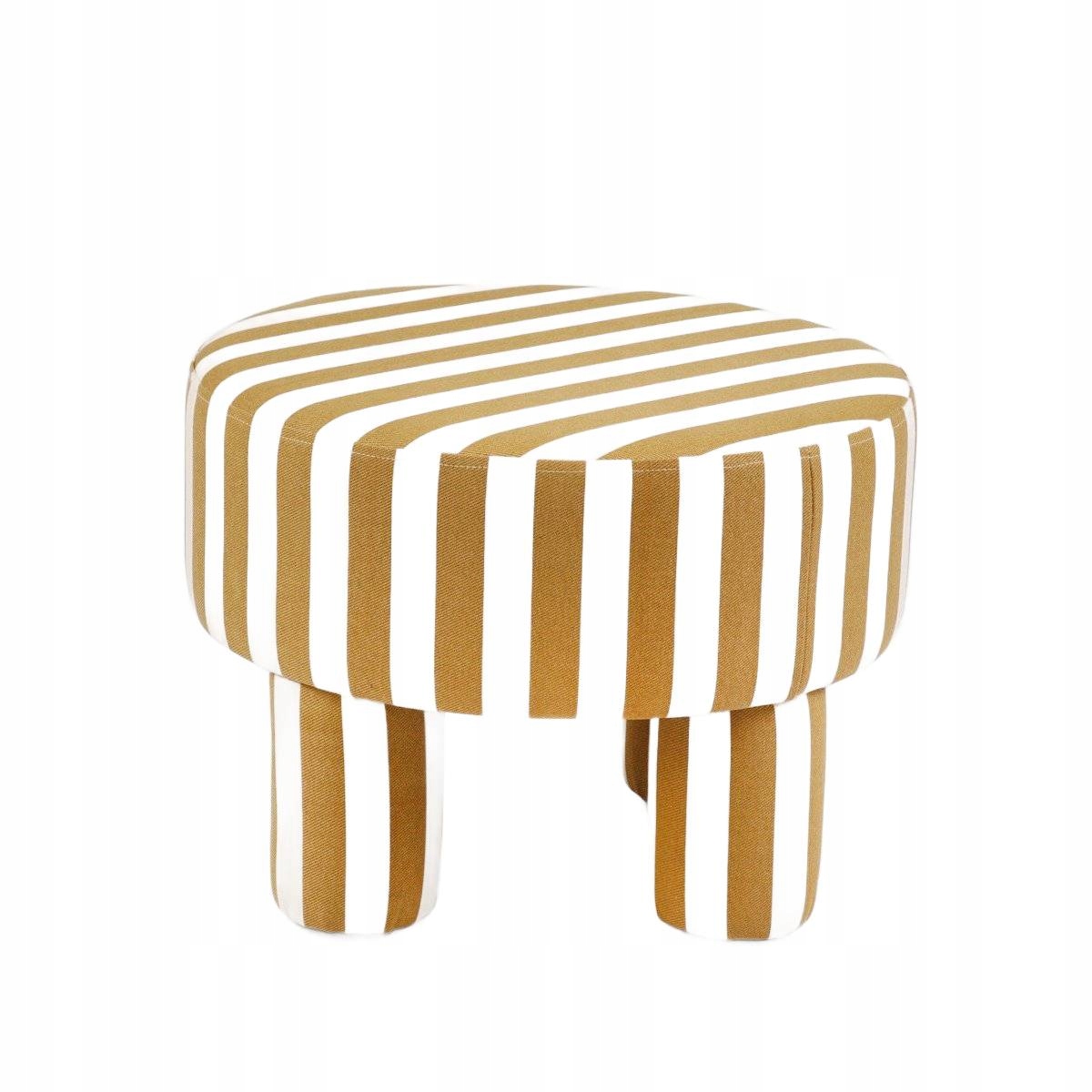 Pufa Chiaro Béžovo biela 50x50x37 cm Homla