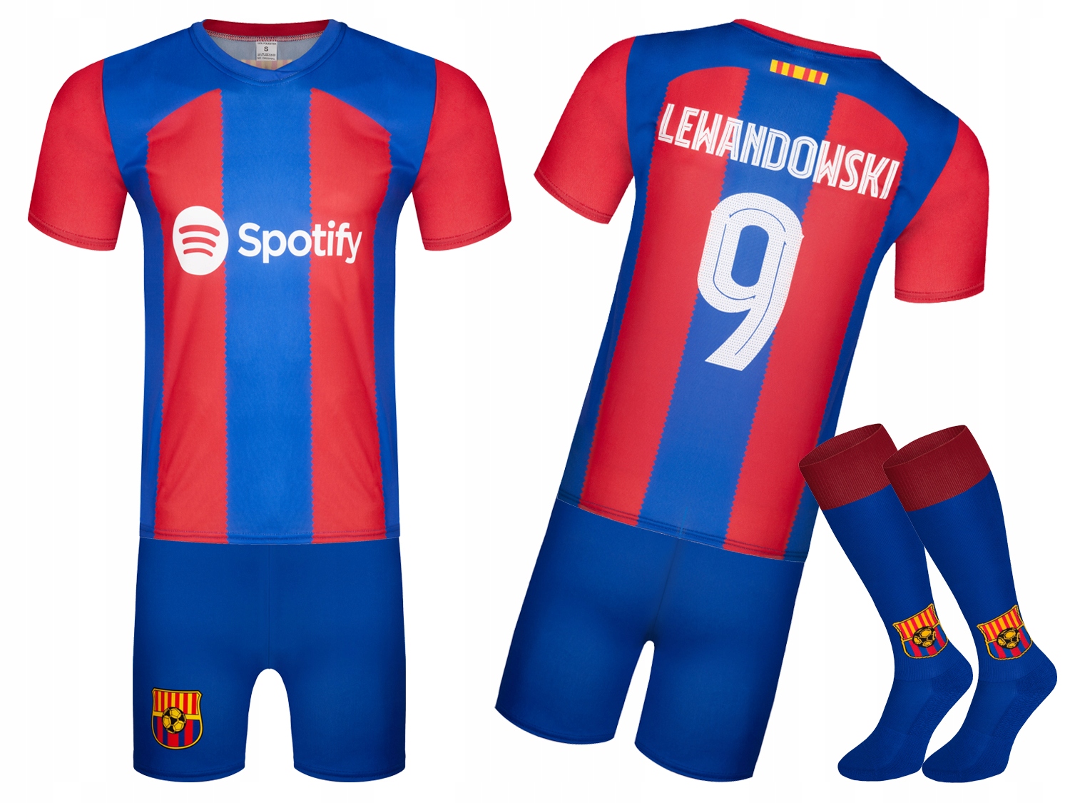 Strój Piłkarski getry LEWANDOWSKI RL9 Barcelona 110