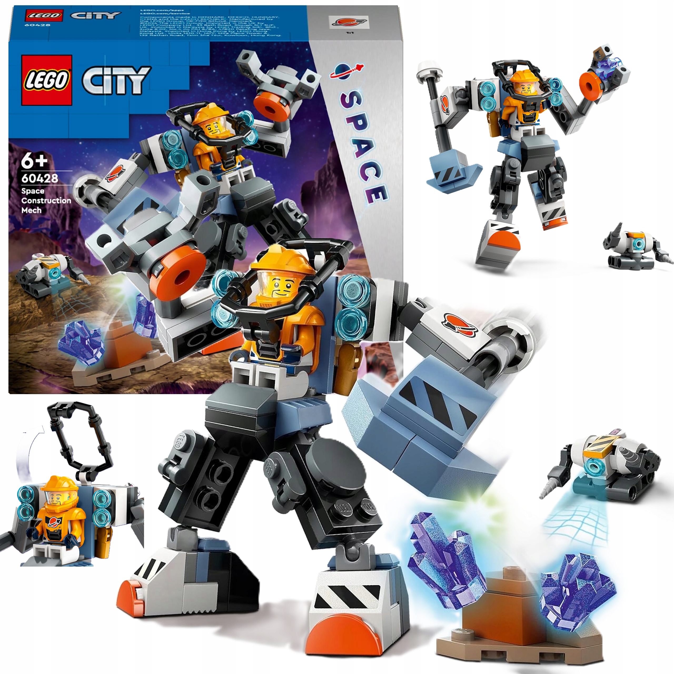 Lego City Kosmiczny Mech Zestaw Do Zabawy Na Święta Mikołaj