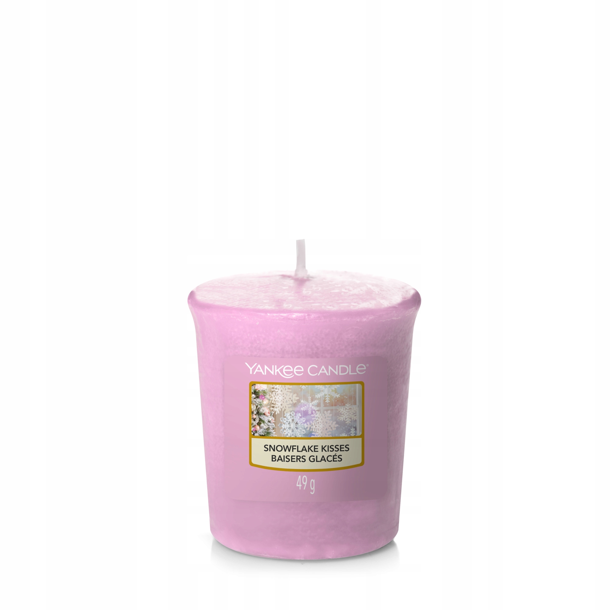 

Snowflake Kisses Yankee Candle świeca Votive 49g