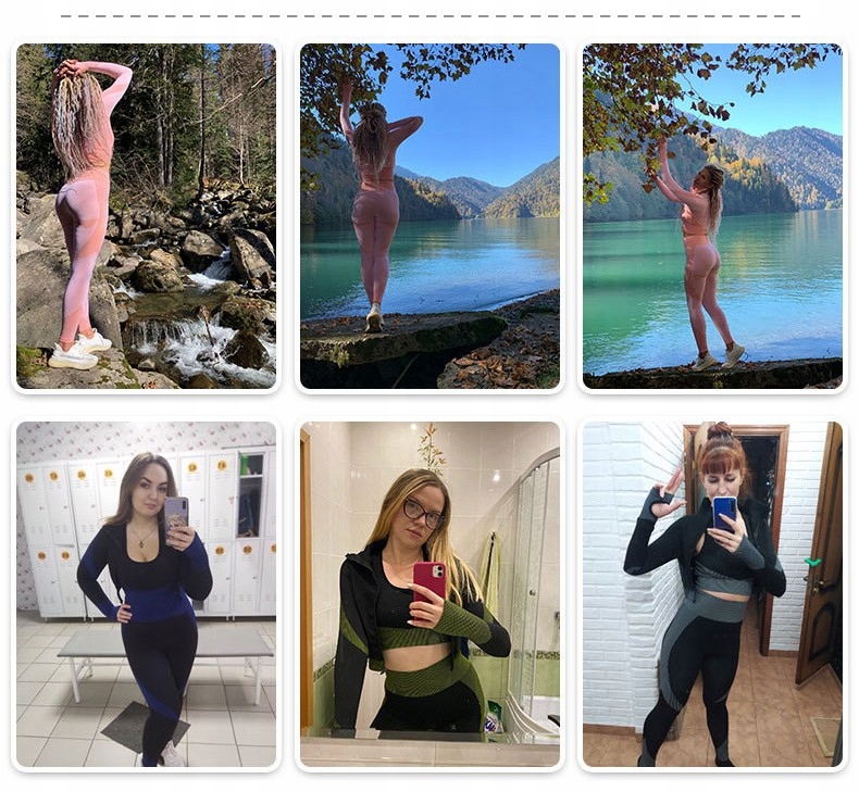 DAMSKI 3-CZĘŚCIOWY DRES FITNESS TRENINGOWY S Płeć kobieta