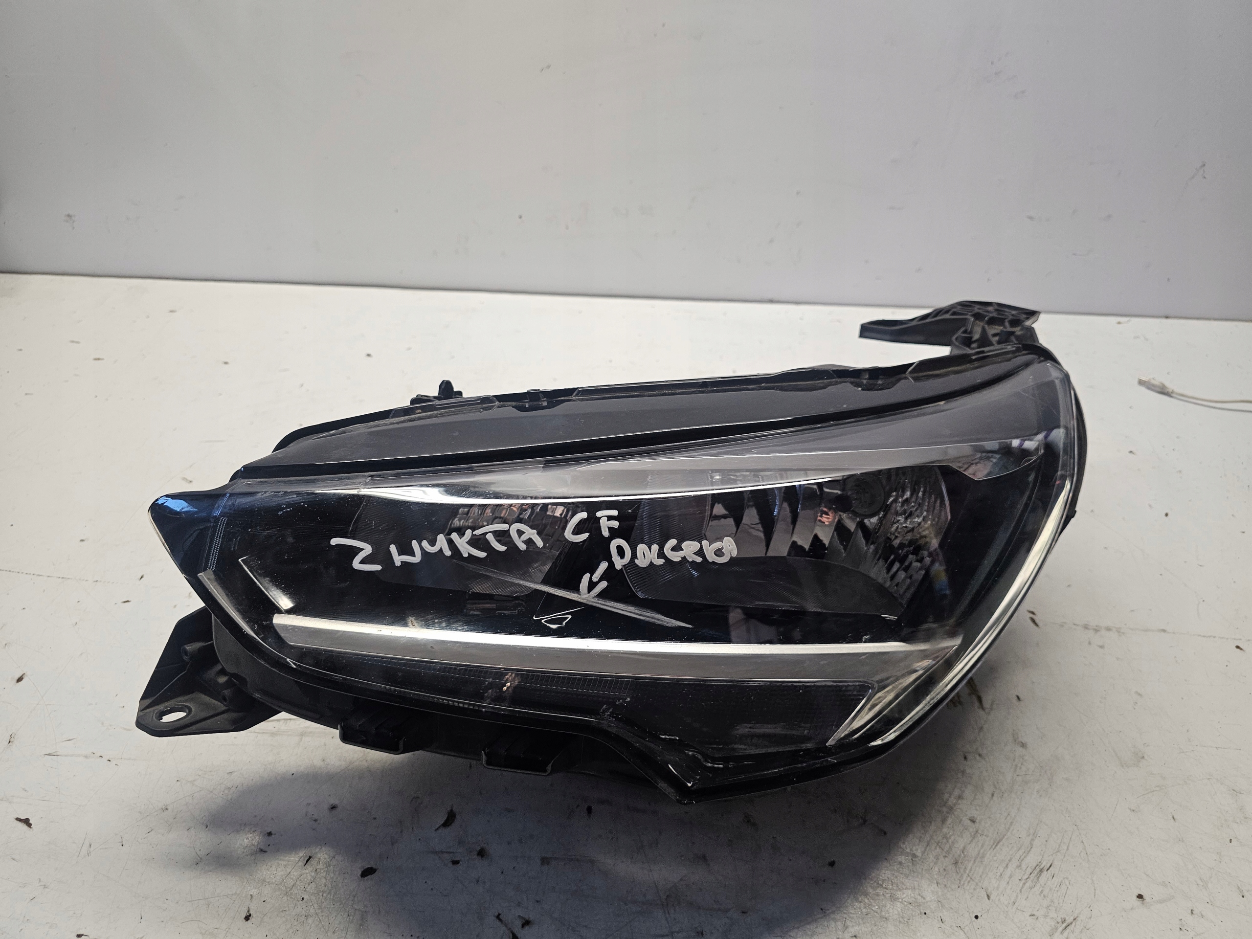 OPEL CORSA F REFLEKTOR light left front left front ZWYKLA EUROPA