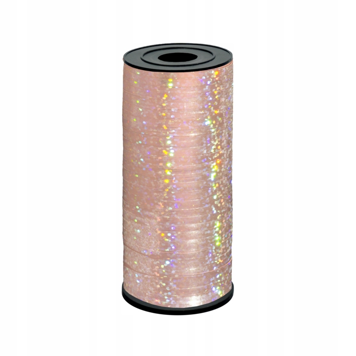 

Wstążka tasiemka Rose Gold brokatowa holograf 92m