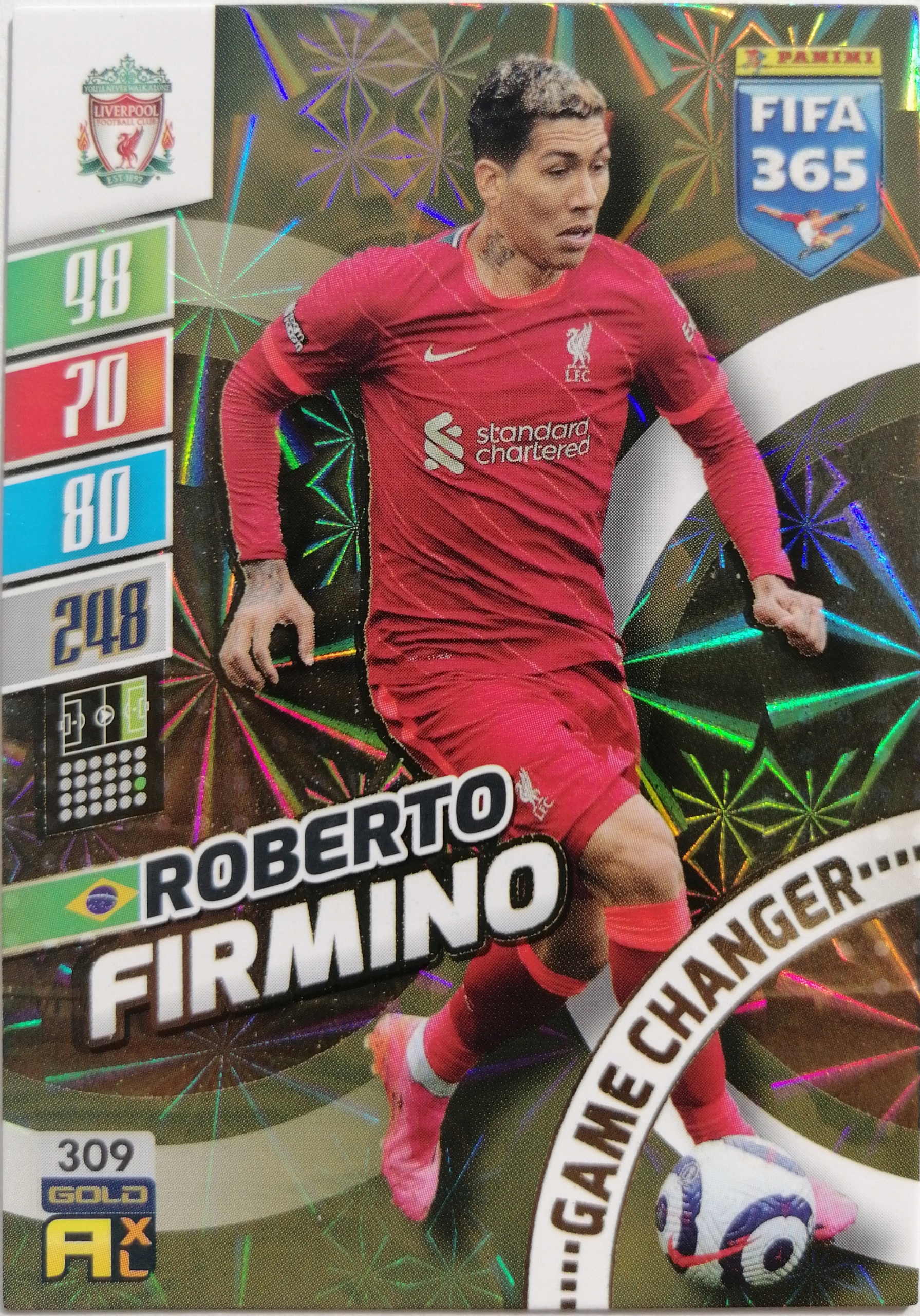Fifa 365 2022 Gold Game Changer 309 Firmino