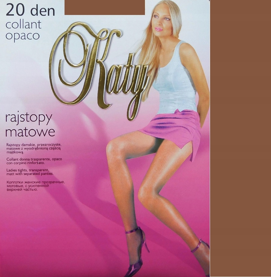 

Katy Opaco 20den cienkie półmatowe nocciola 5