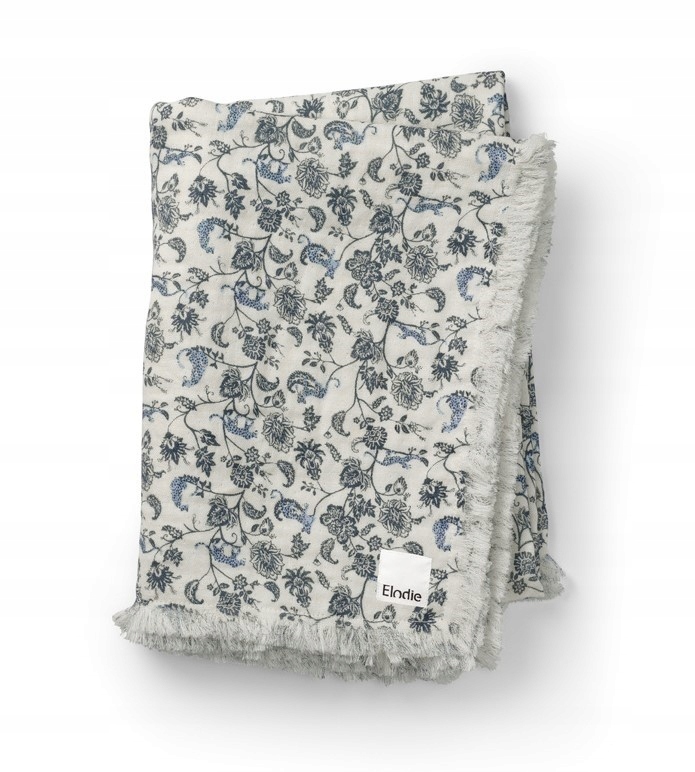 Elodie Details Kocyk Soft Cotton Blanket Garden Leo Toile 100x75cm