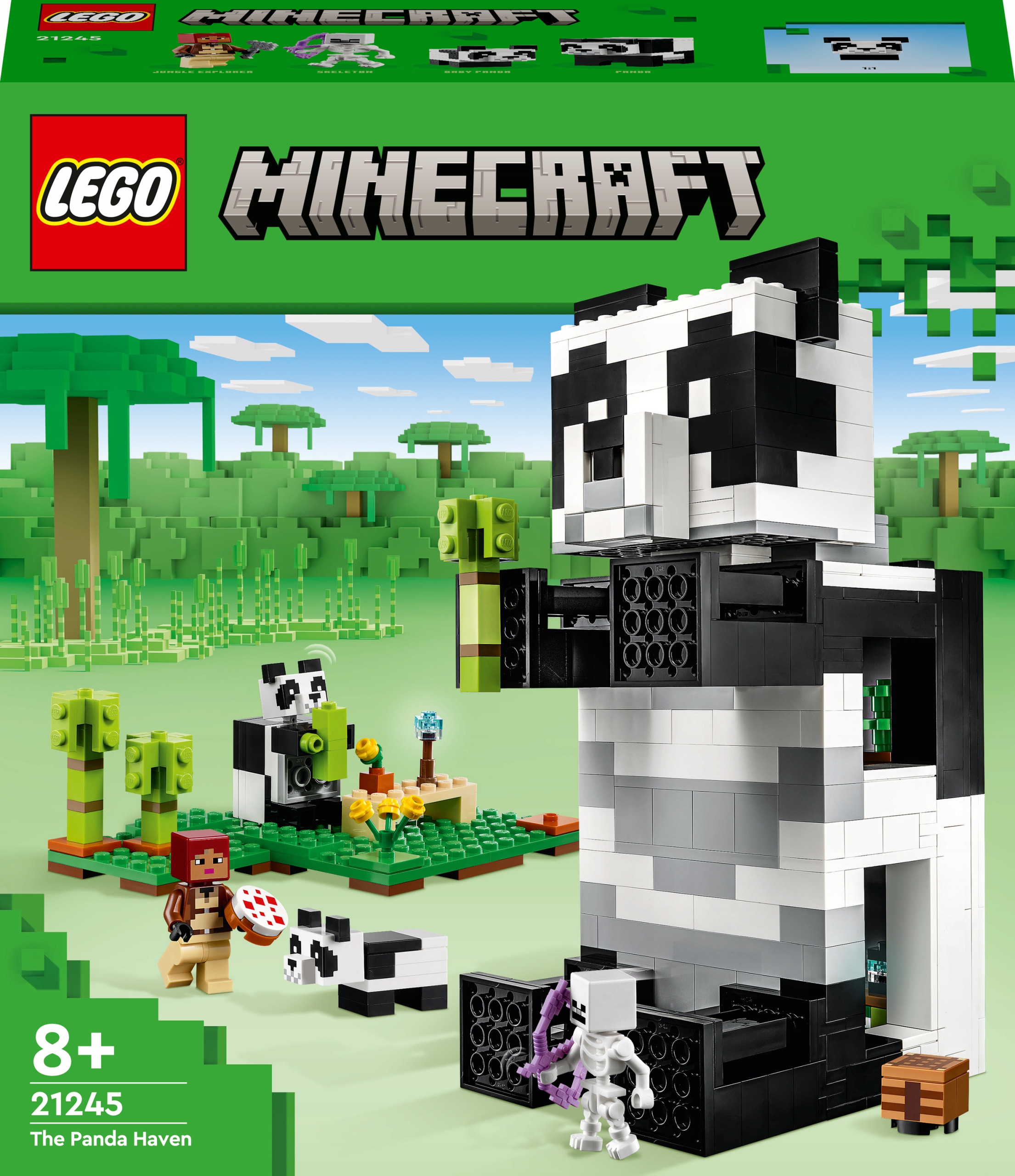 

Lego Minecraft Rezerwat pandy 21245