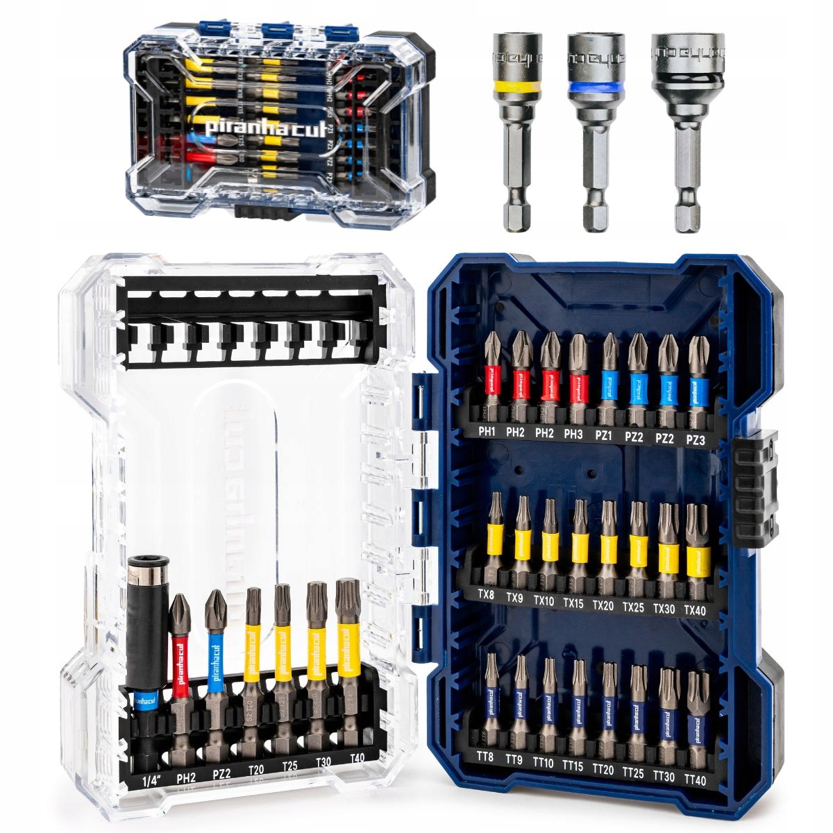 Sada Úderových Bitů, Sada Magnetických Nástavců, 34 Dílů