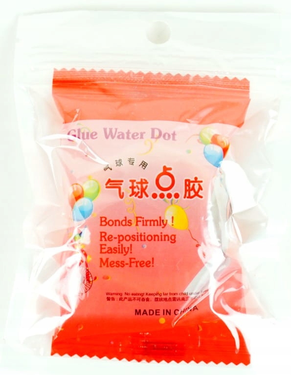 krople kropki kleju na rolce do balonów girlandy Wypełnienie powietrze