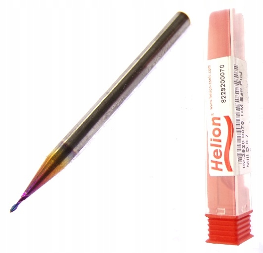 FREZ WĘGLIKOWY 0,7mm FI0,7MM VHM 0,7x3x39