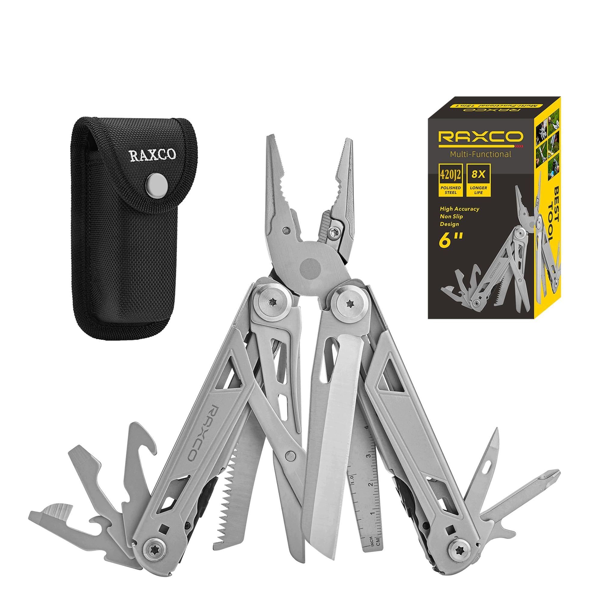 Multitool Kleště 15V1 Multifunkční Nástroj Nůž Pila Nůžky