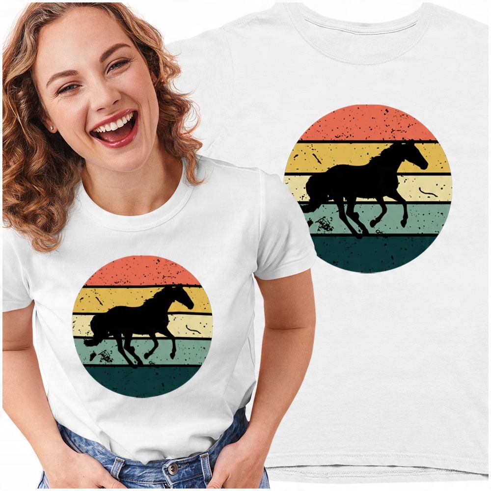 

Koszulka damska Konie Vintage Horse Stajnia M