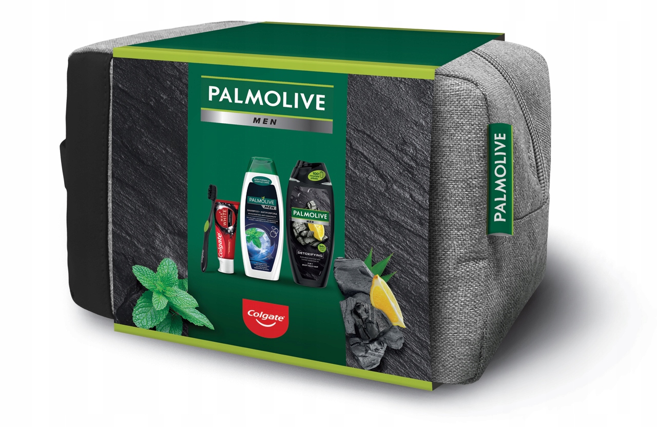 

Palmolive Men i Colgate zestaw z kosmetyczką