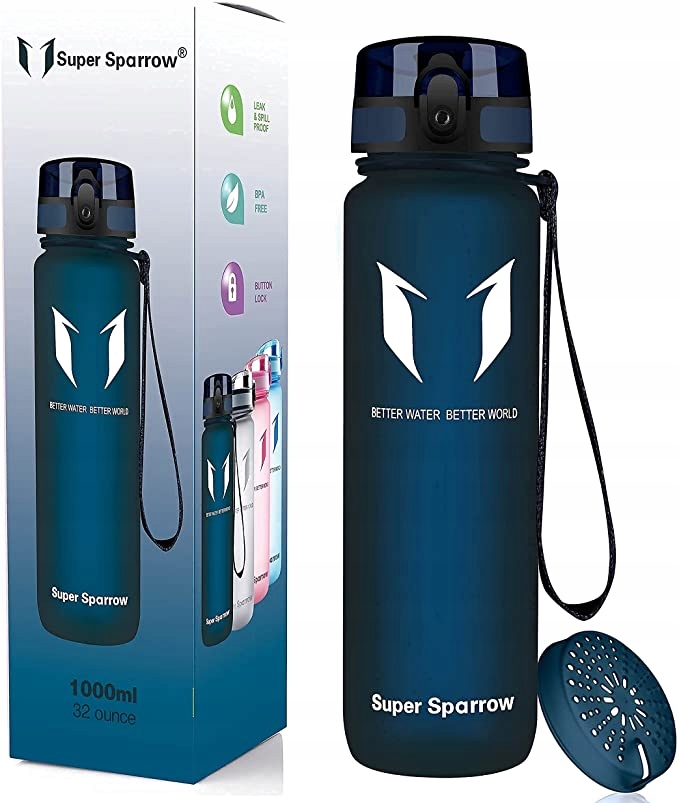 Bidon Sparrow X-Blueberry-25oz 750 ml