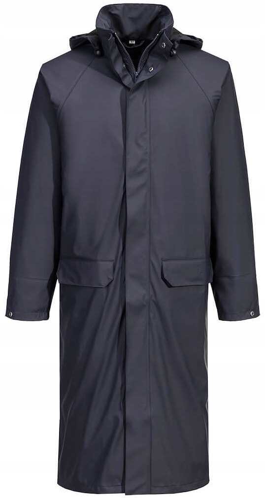 Chemický, dlouhý voděodolný plášť Portwest S658 Nvr vel. 2XL