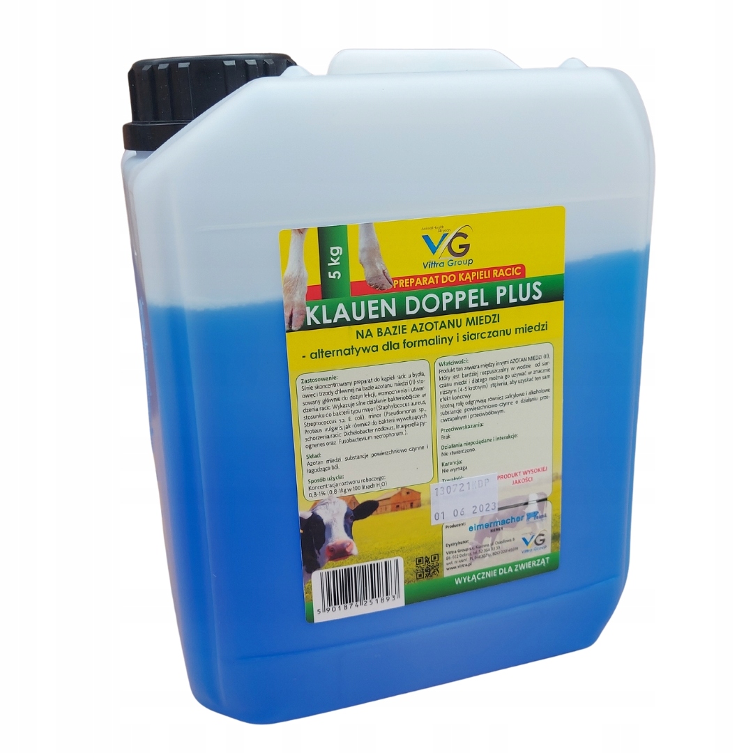 Klauen Doppelplus 5kg přípravek do koupele racic
