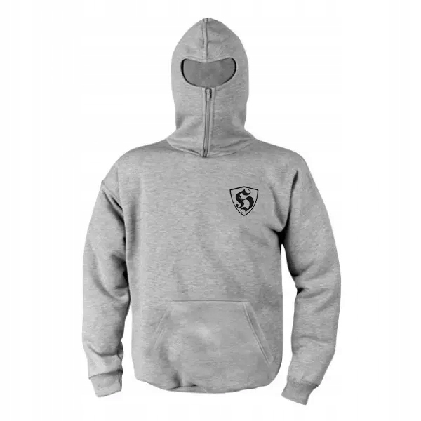 Mikina ninja Extreme Adrenaline „Hooligans Logo“ vel. L šedá