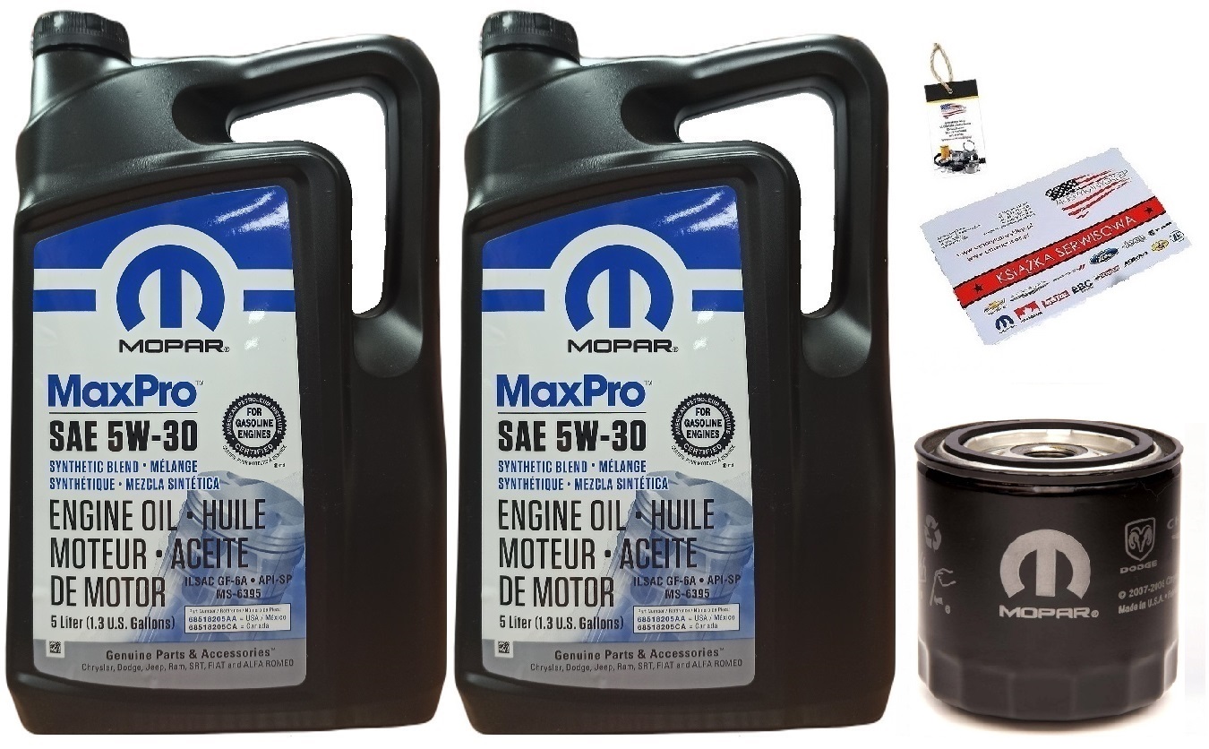 MOPAR 5W30 10L MS-6395 +FILTR + GRATISY