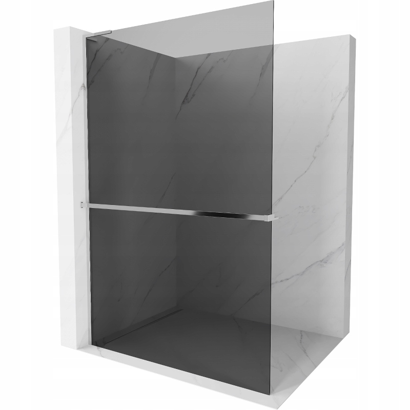 Mexen Kioto+ L Walk-in sprchová stěna 70x200 Grafit