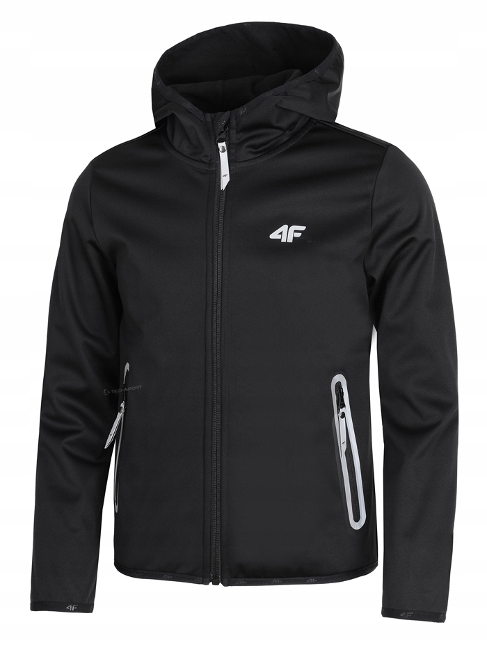 

4F Chłopięca Kurtka Softshell Z Kapturem / 152