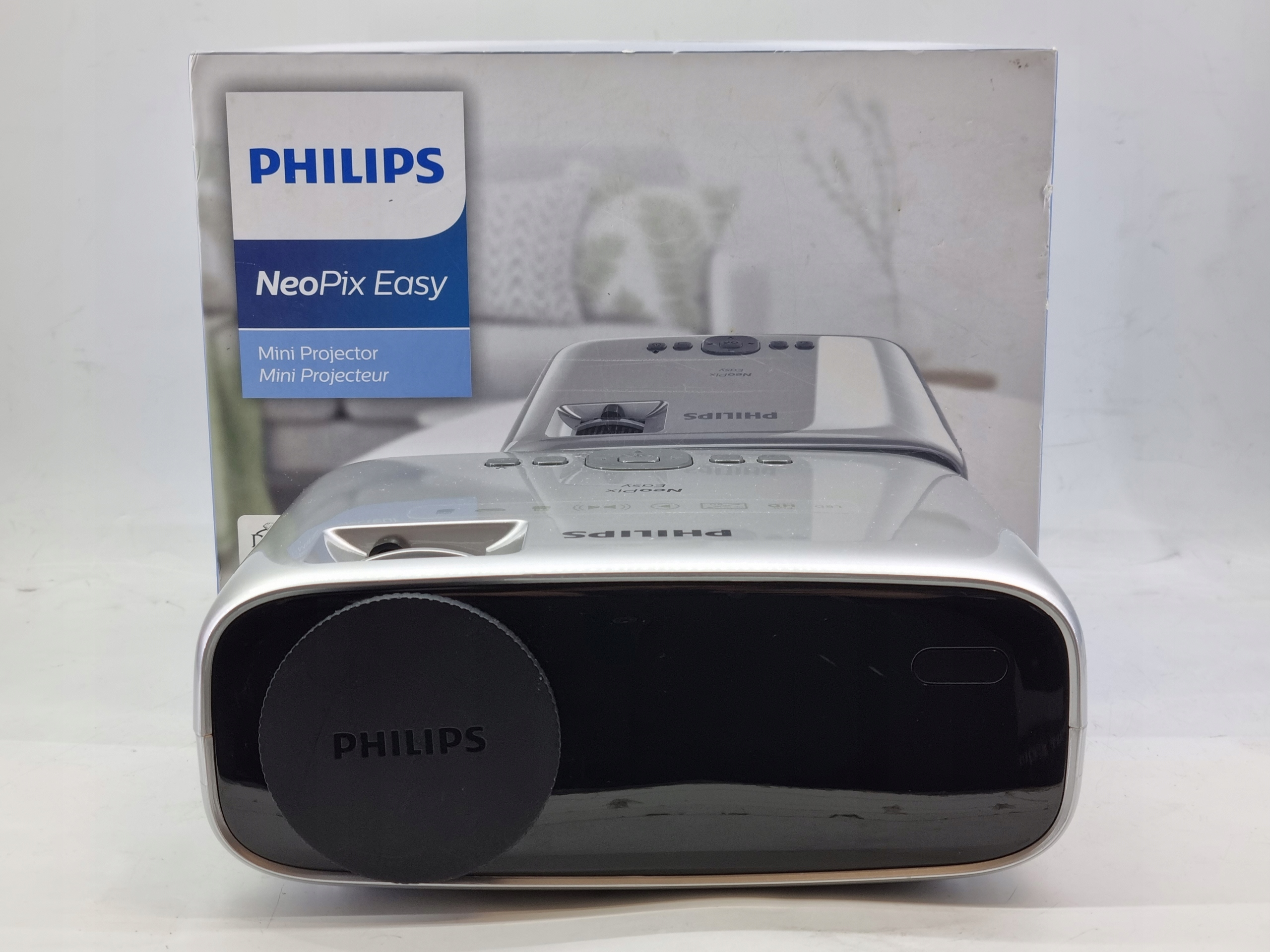 Projektor LCD Philips NeoPix Easy srebrny