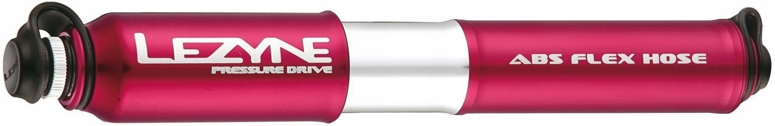 Ruční pumpička Lezyne Cnc Pressure Drive S červená