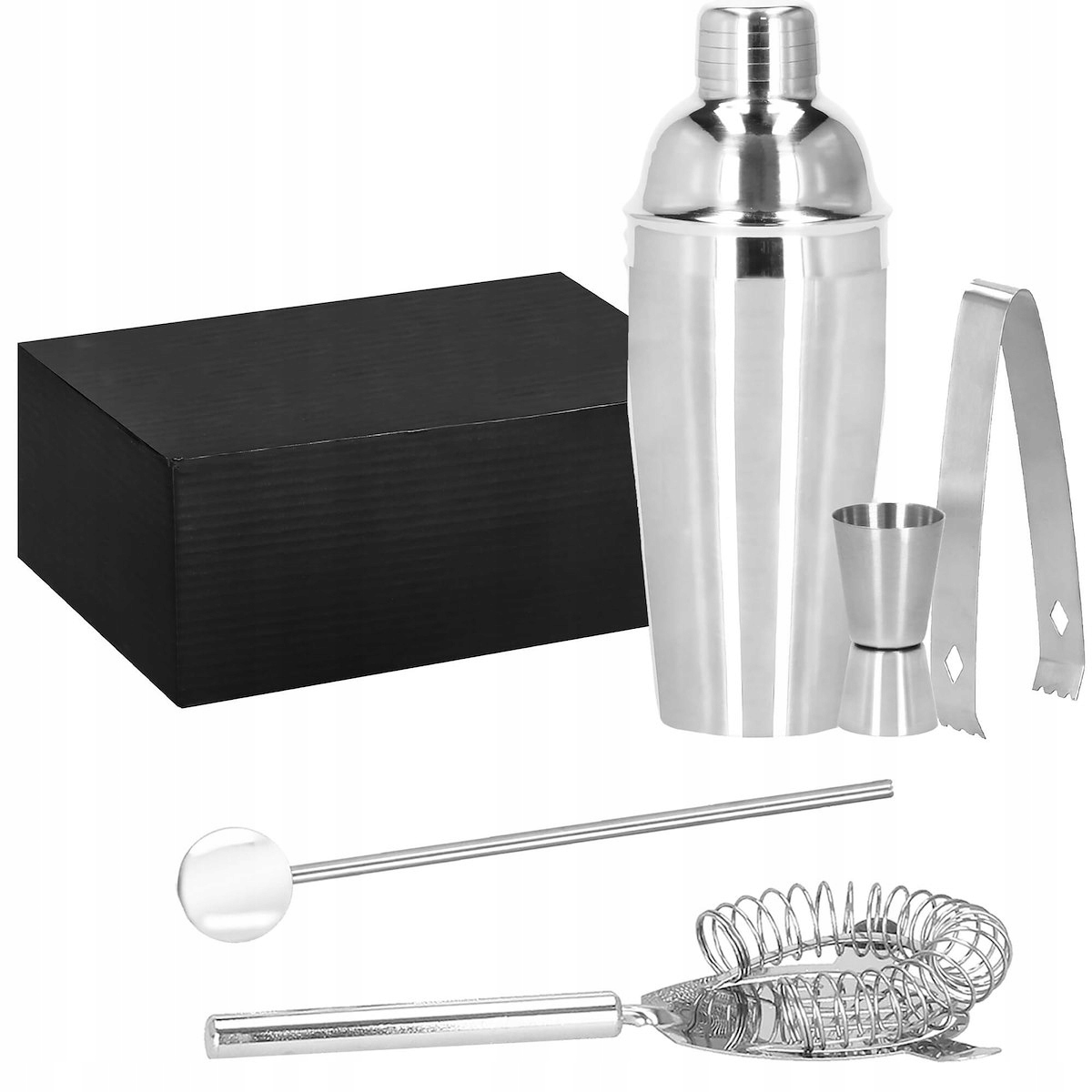 

Zestaw Barmański Do Drinków Shaker Stal 750ML 5EL.