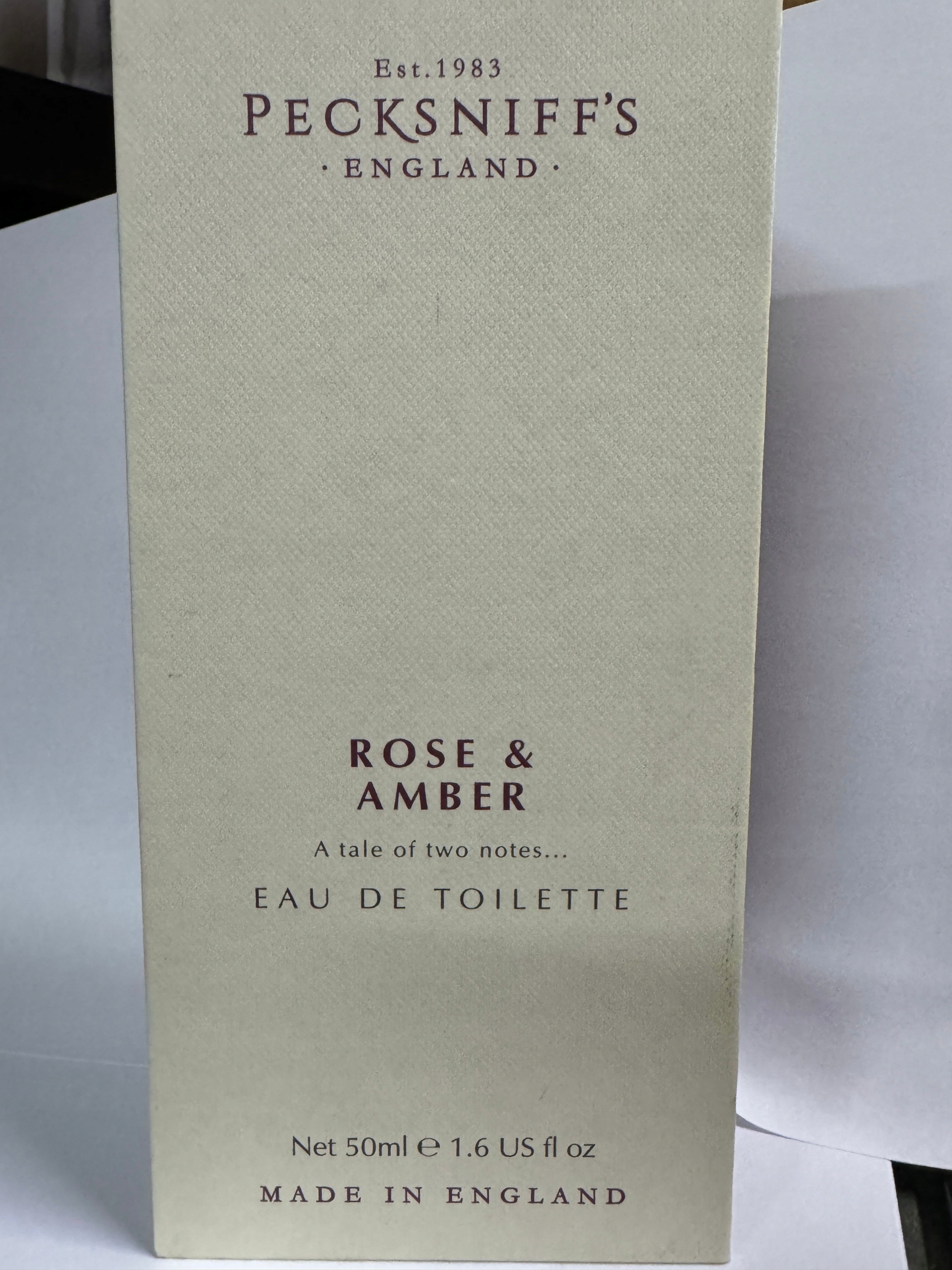 Pecksniffs Women Rose & Amber toaletní voda 50 ml